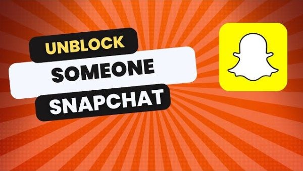 Person considering unblocking someone on Snapchat