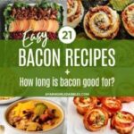 Pinterest image for 21 bacon recipes