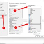 Word Options window showing how to enable the Developer tab in the Customize Ribbon settings.