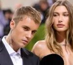 Justin Bieber and Hailey Bieber at the Met Gala 2021