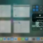 Screen Recording icon in Control Center