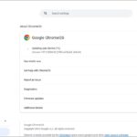 Update available notification for Chromebook