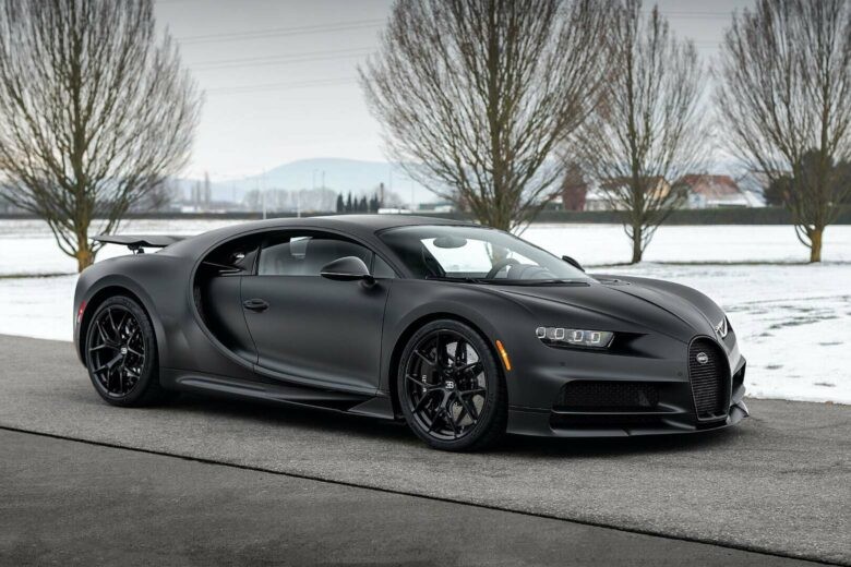 Bugatti Chiron Noire price and review - a minimalist masterpiece