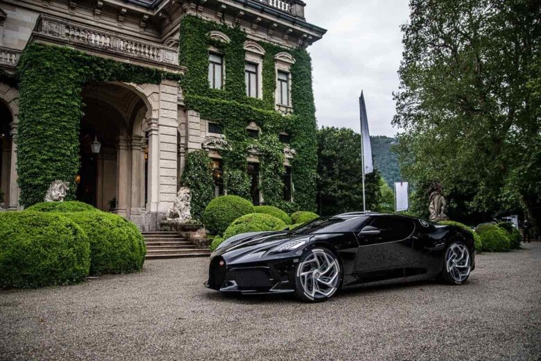 Bugatti La Voiture Noire price and review - the most expensive new car ever sold