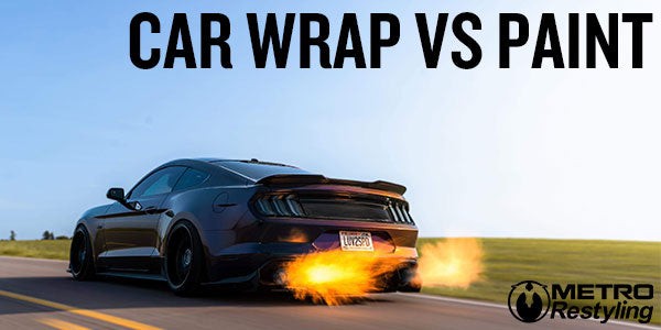 Car Wrap VS Paint Differences Explained