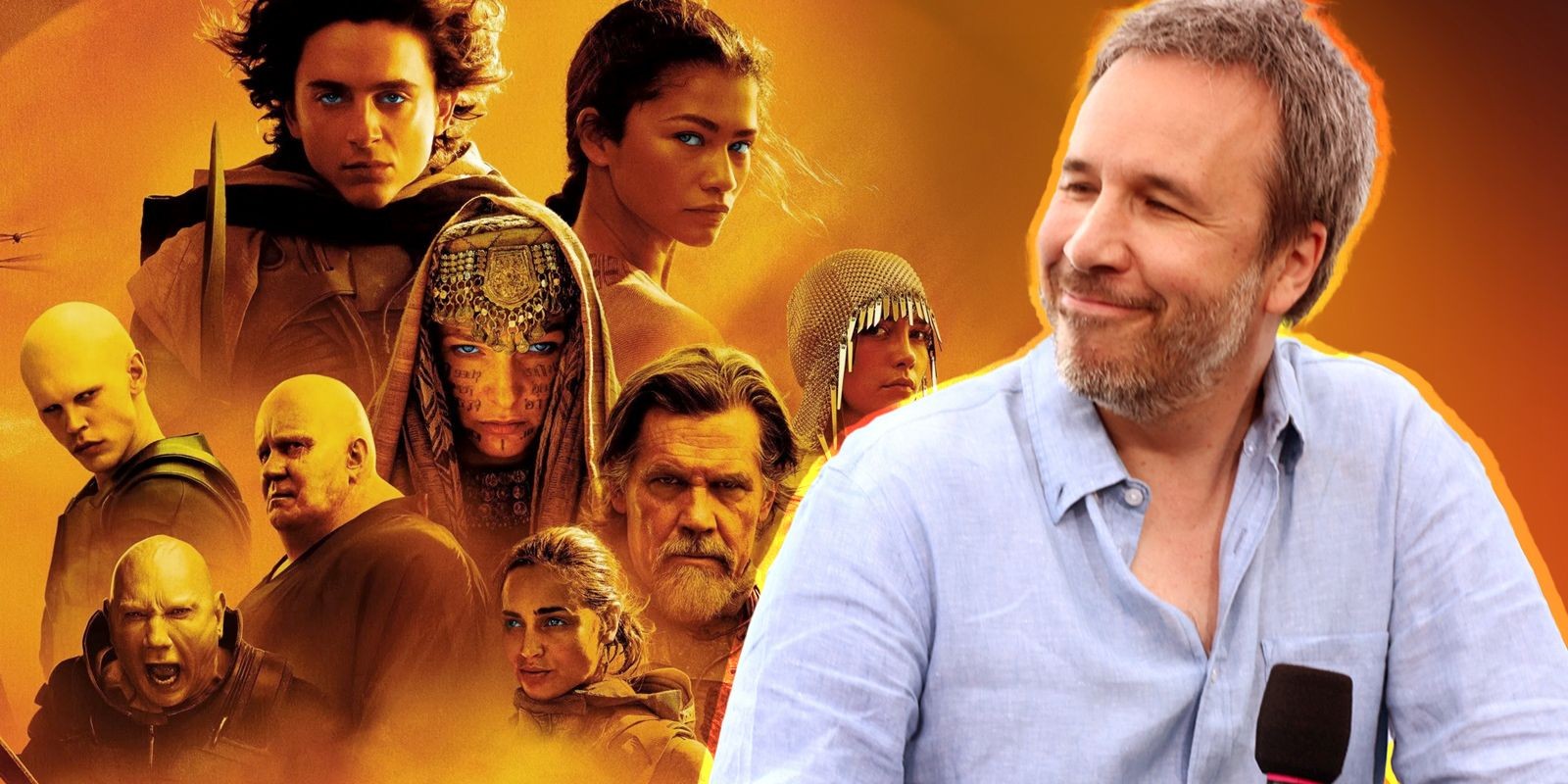 Director Denis Villeneuve expressing excitement about future Dune projects.