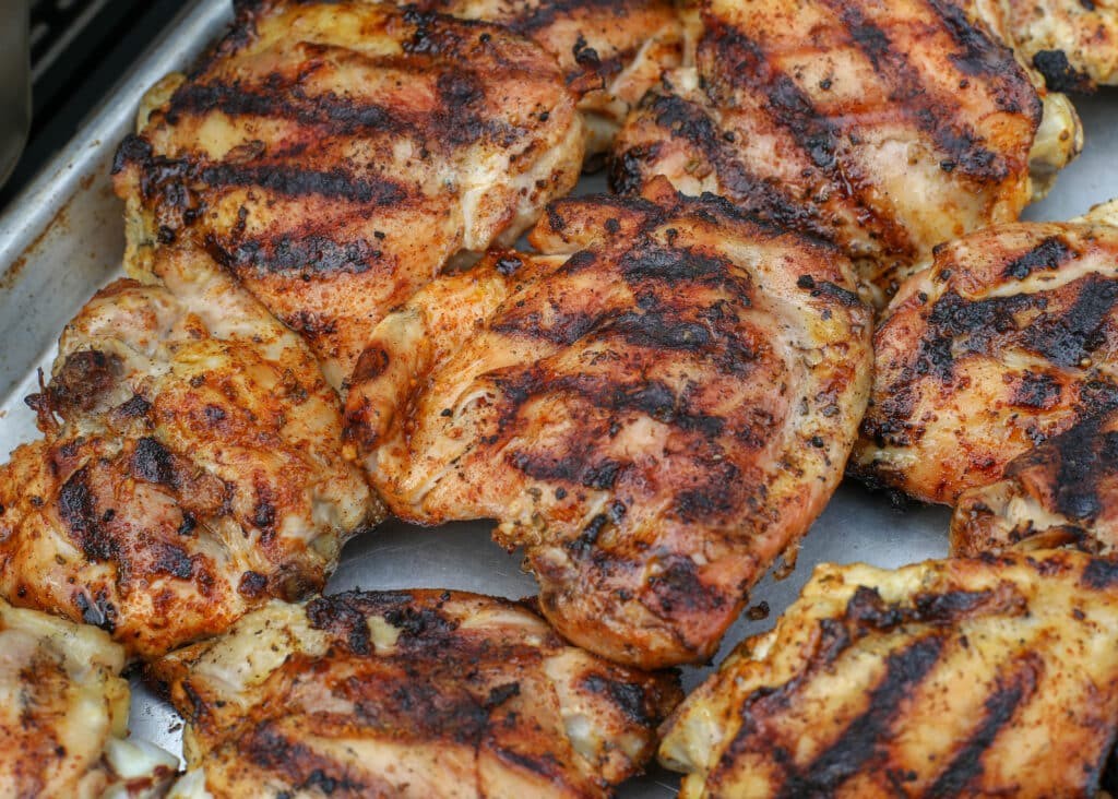 Grilled Chicken Thighs