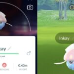 pokemon go inkay in game wild spawn and menu