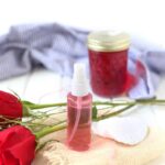 Fresh rose petals in a bowl, ready to be used for making rose water