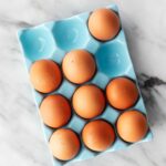 Eggs in a tray