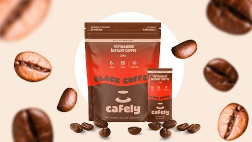 Cafely Instant Coffee Packs