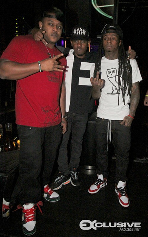 Kendrick Lamar with Lil Wayne