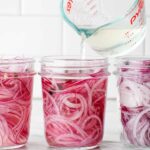 Pickled red onions