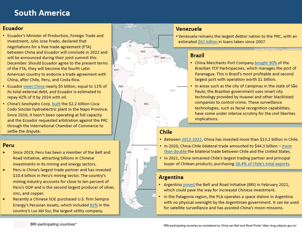 South America Countries Map