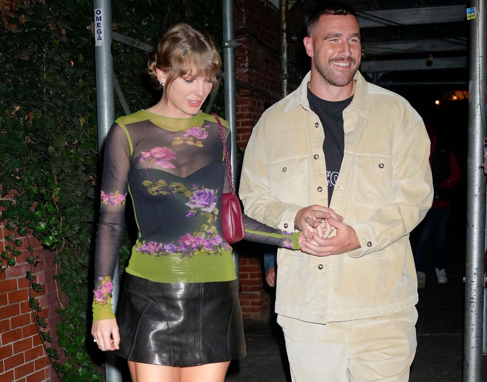 Travis Kelce and Taylor Swift in New York City