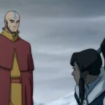 Aang's spirit guides Avatar Korra, emphasizing their enduring connection despite different personalities