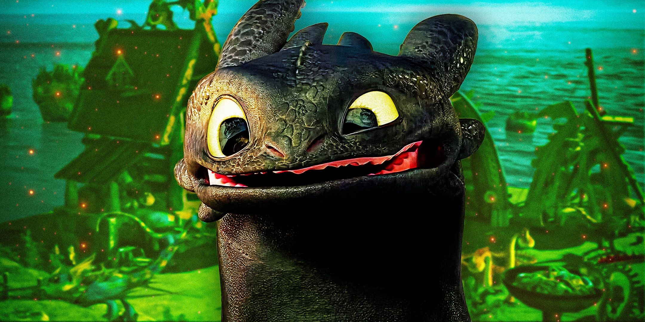 Toothless from the original animated How to Train Your Dragon