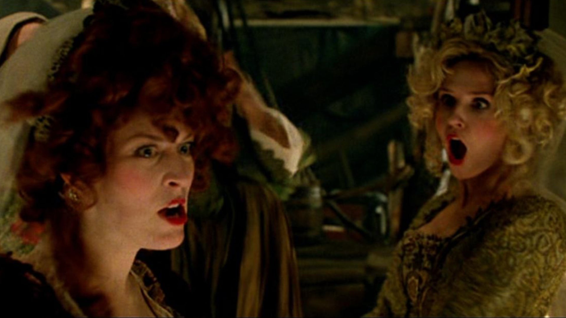 Giselle and Scarlett argue in Pirates of the Caribbean: Tales of the Code - Wedlocked