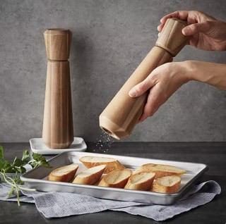 Acacia Salt and Pepper Mill Set