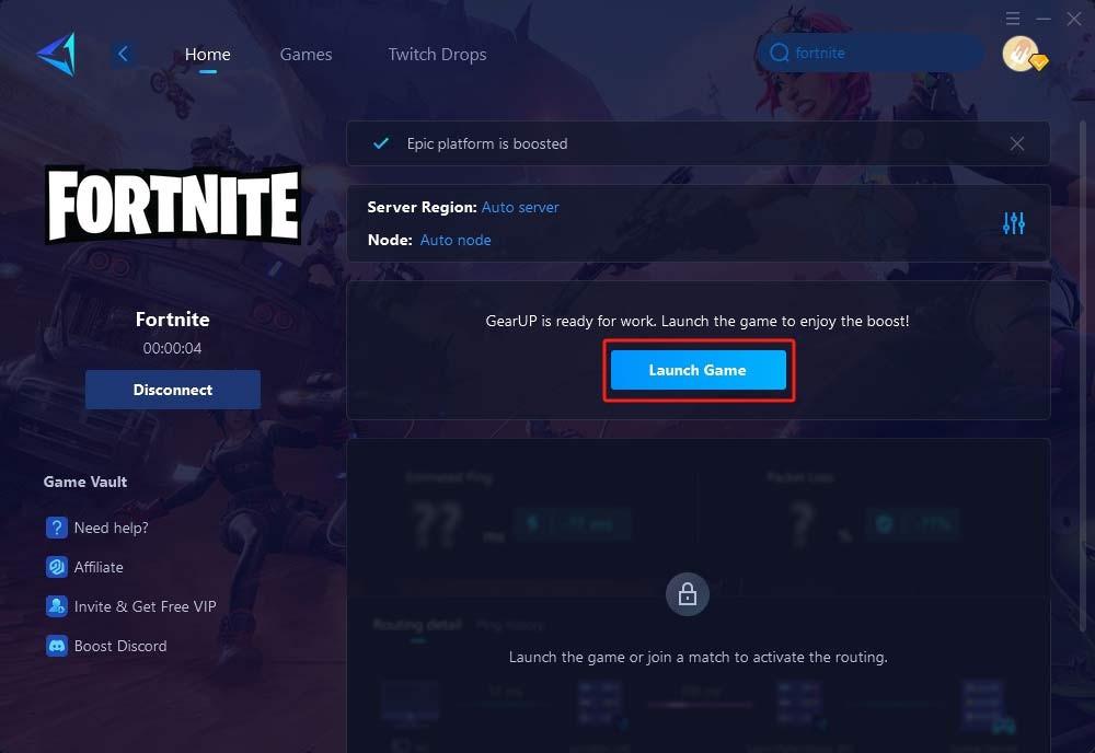 Fortnite Network Quality