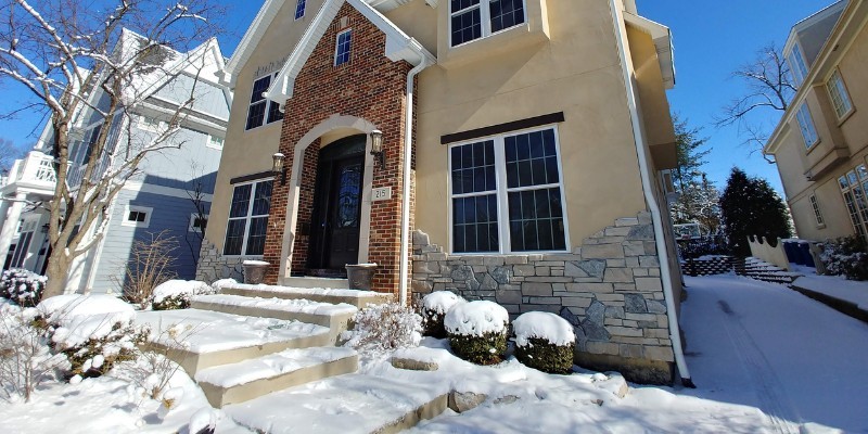 exterior painting prices house snow