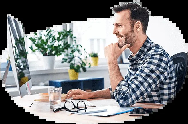 Accountant explaining financial data to a client