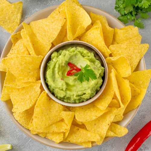 Chipotle Chips and Guacamole