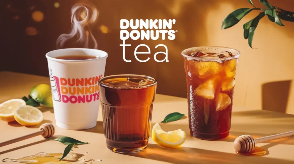 Dunkin’ Donuts Tea & More Menu