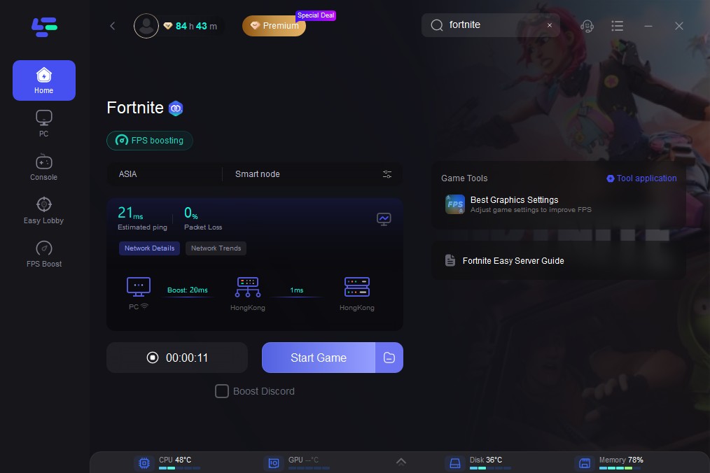 how many gigabytes is fortnite