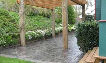 DIY Concrete Patio Project