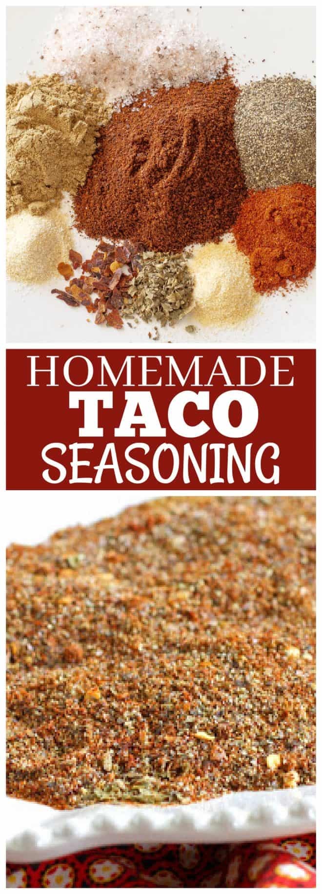 Jar of Taco Seasoning