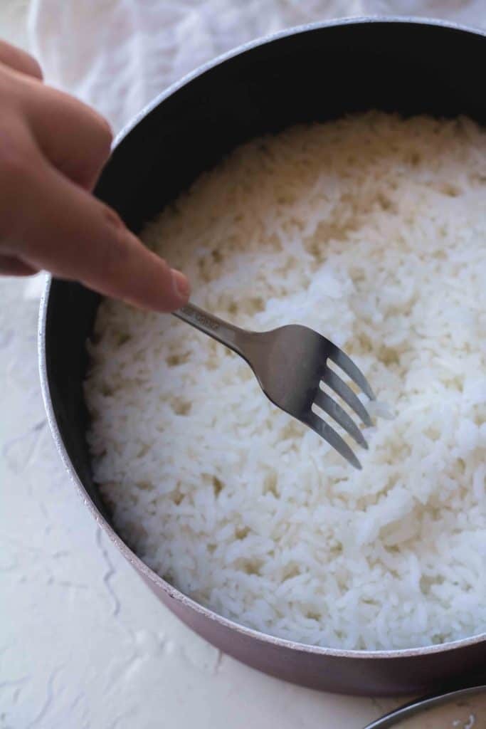 Perfectly Cooked Rice