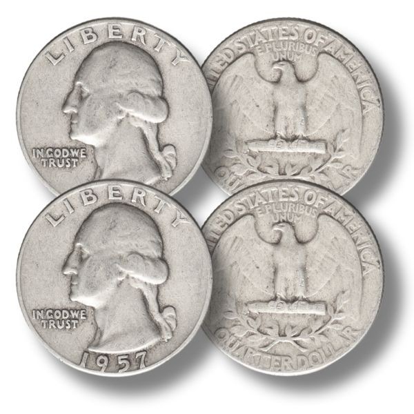 Junk 90% Silver Quarters _ Face Value