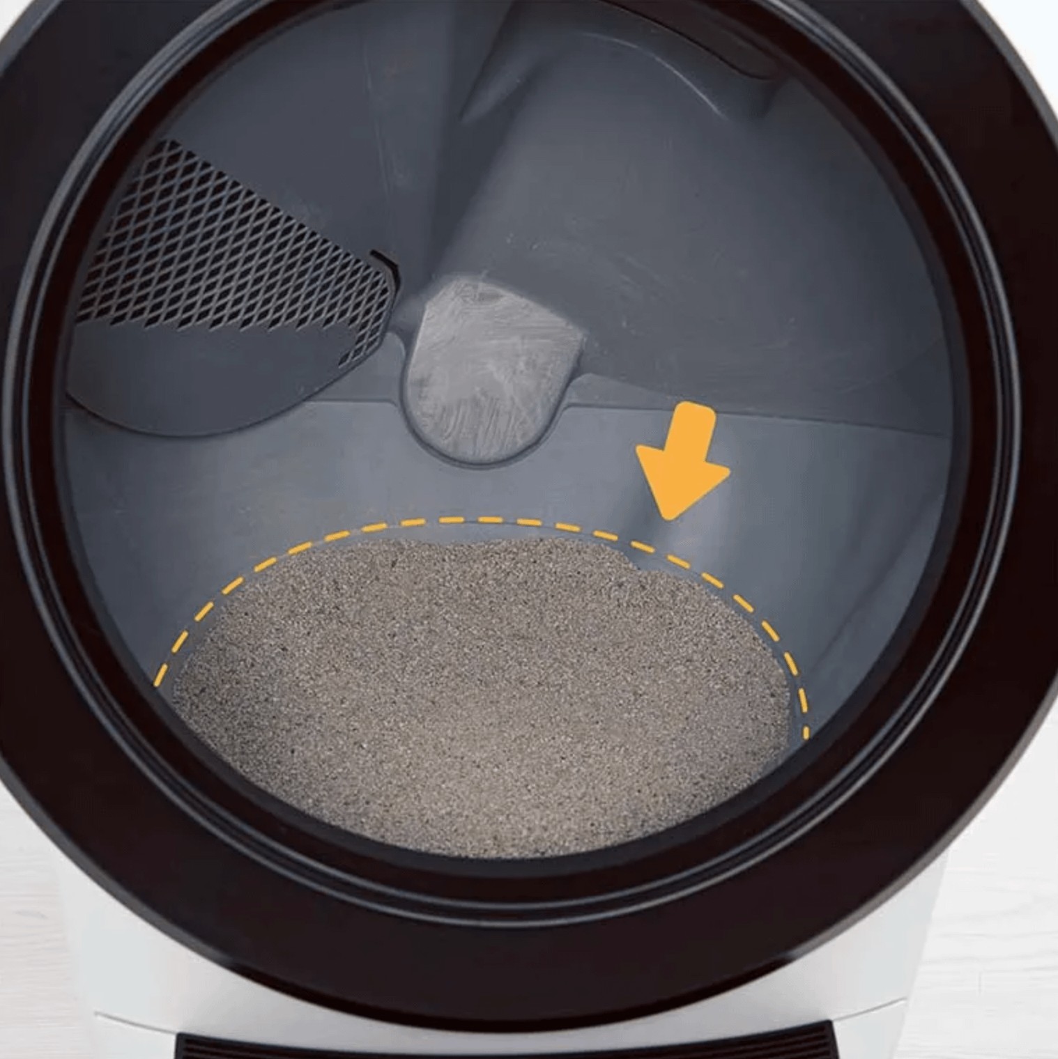 Optimal Litter Fill Line in Litter-Robot 4