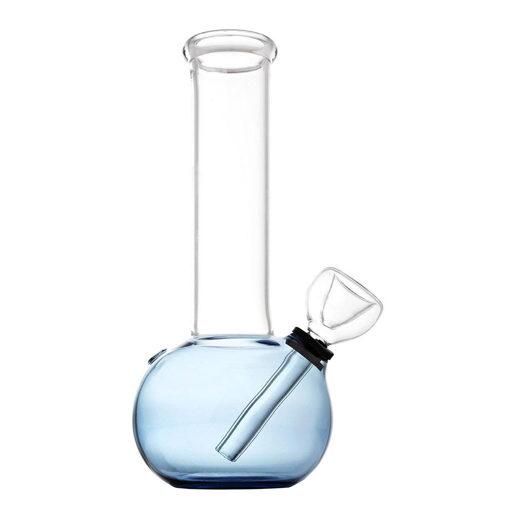 A bong with a packed bowl of cannabis