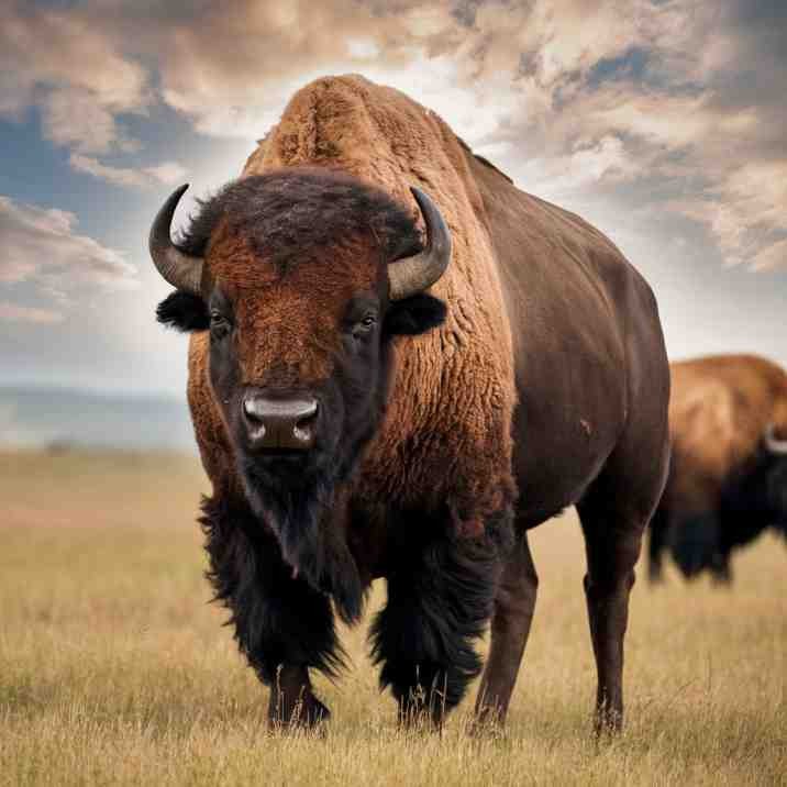 Mature Male Bison Weight
