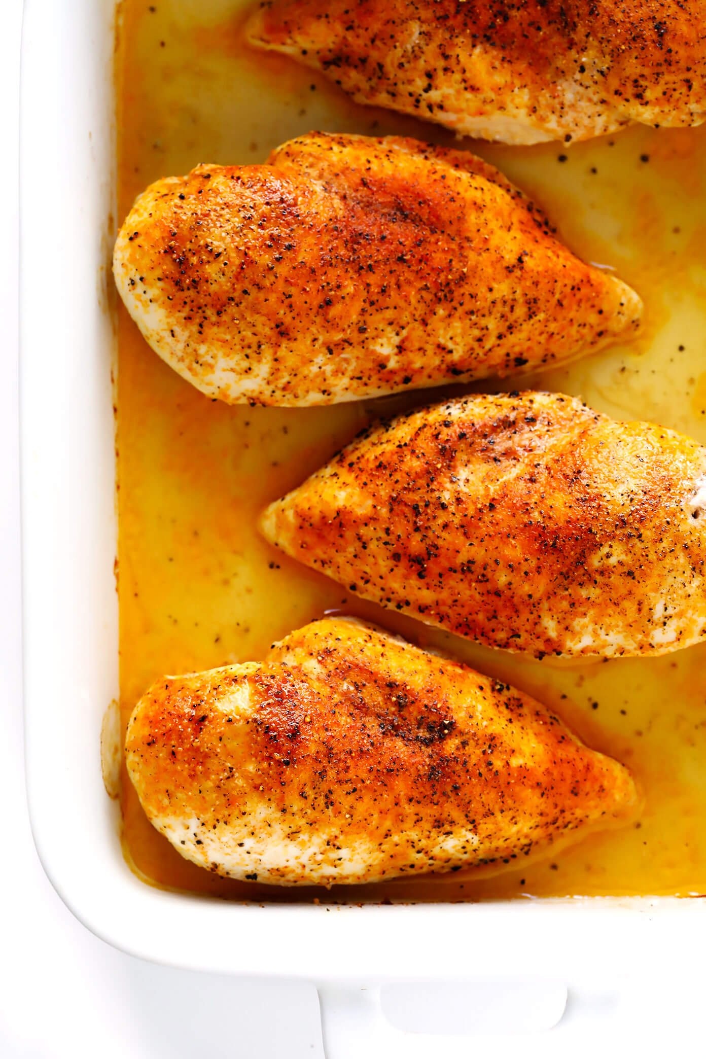 Baked Chicken Breast Resting