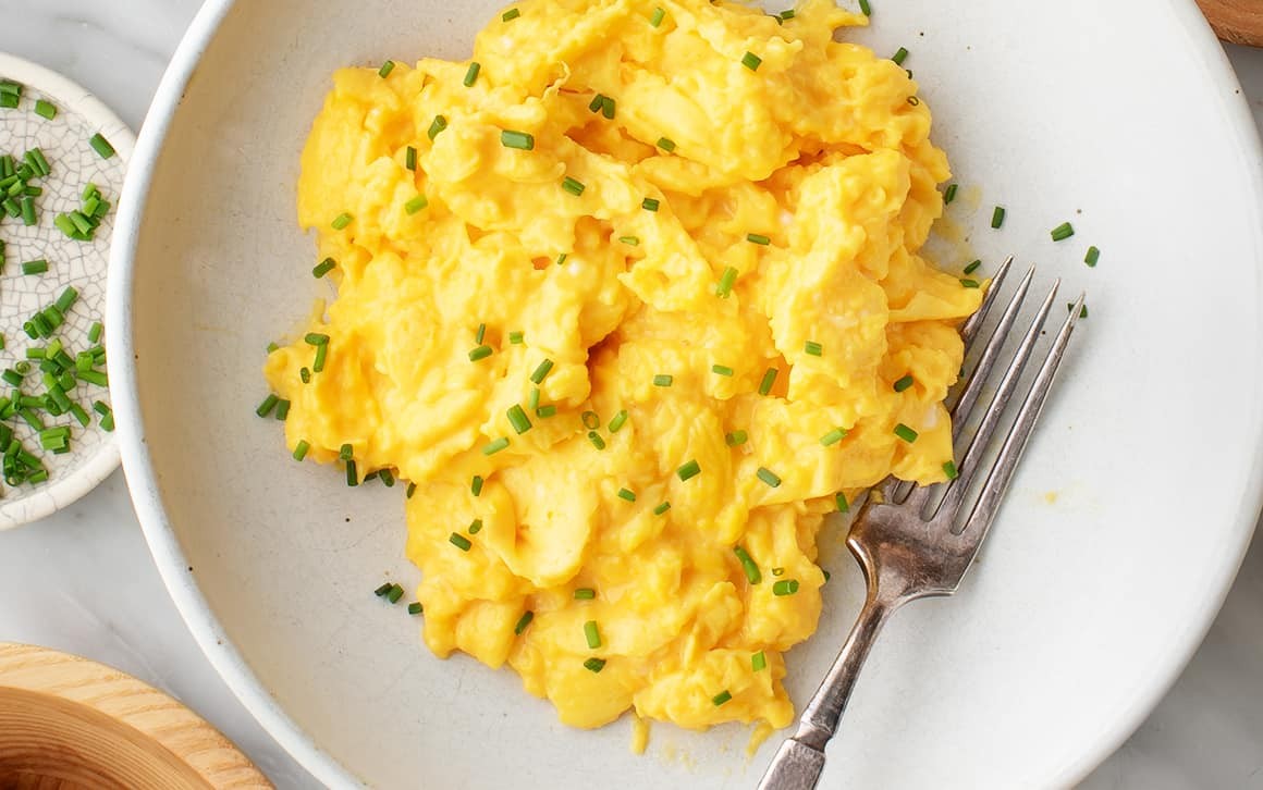 Scrambled eggs recipe