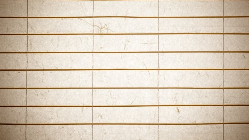 Shoji blinds, a style of blinds