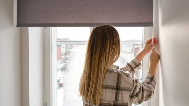 Solar blinds, a style of blinds