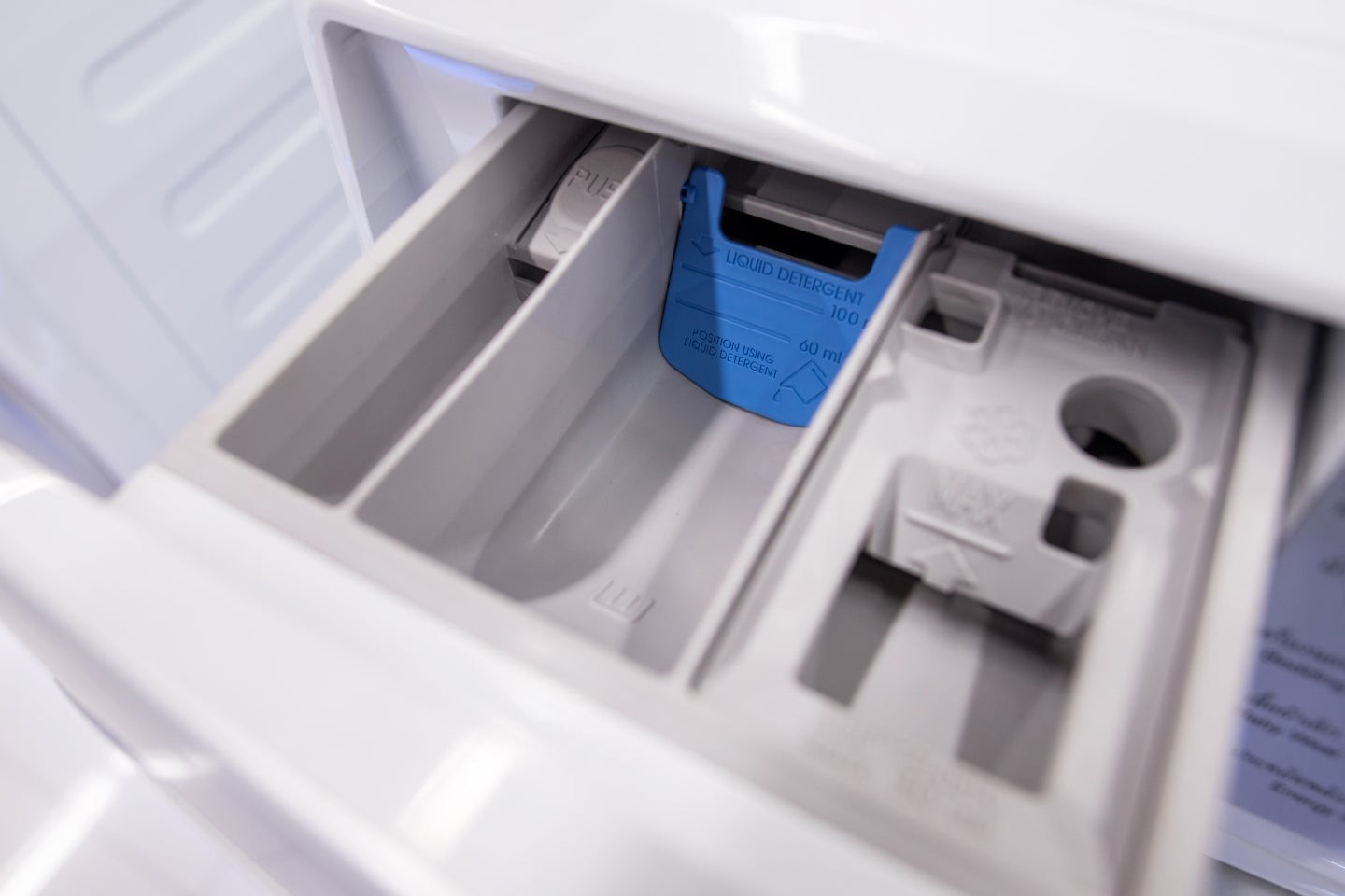 Filling a HE washing machine dispenser