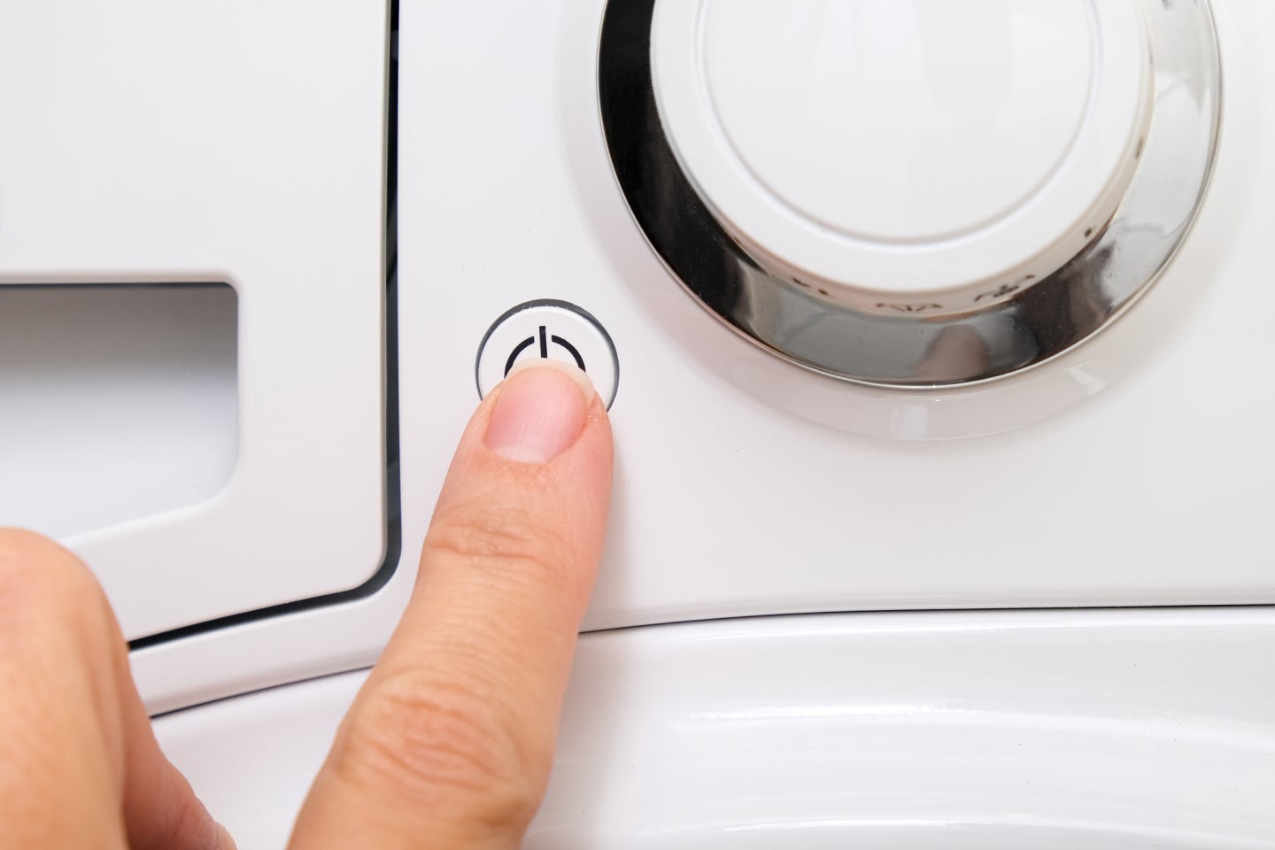 Starting a washing machine