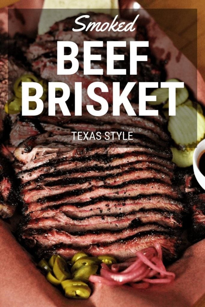 Brisket wrapped in butcher paper