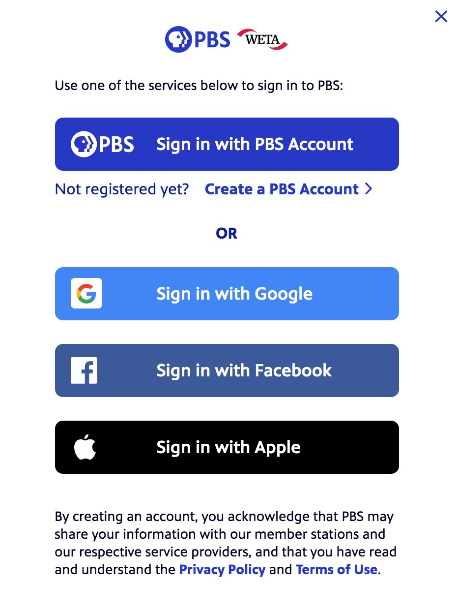 PBS App example