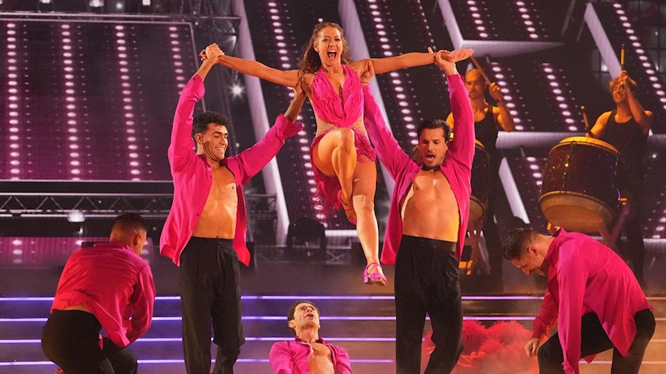 Dancing With The Stars pro dancer with celebrity partner