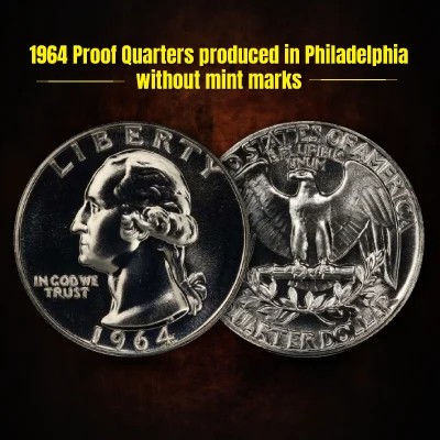1964 Proof Quarters