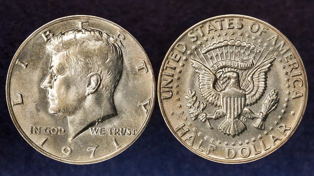 MS67 Kennedy Half Dollar Certified by NGC. Image: Heritage Auctions