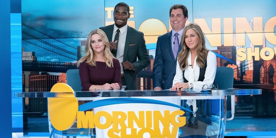 Scene from The Morning Show on Apple TV