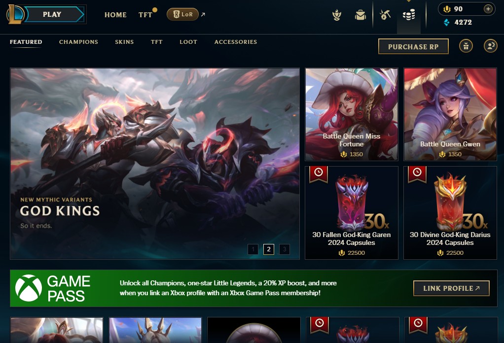 League of Legends RP