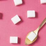 Pile of sugar cubes